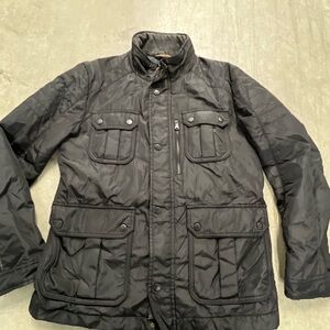 Hugo Boss Black Quilted Bomber Jacket